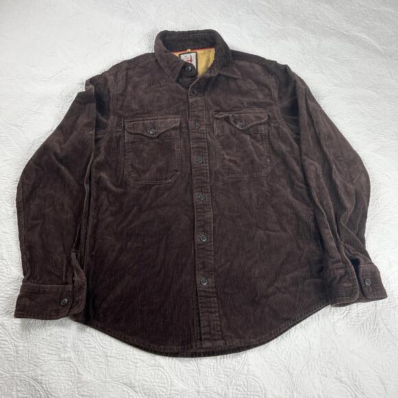 Relwen Other - Relwen Cord Workshirt Espresso Brown Corduroy Sz M NWOT $178 Huckberry Exclusive